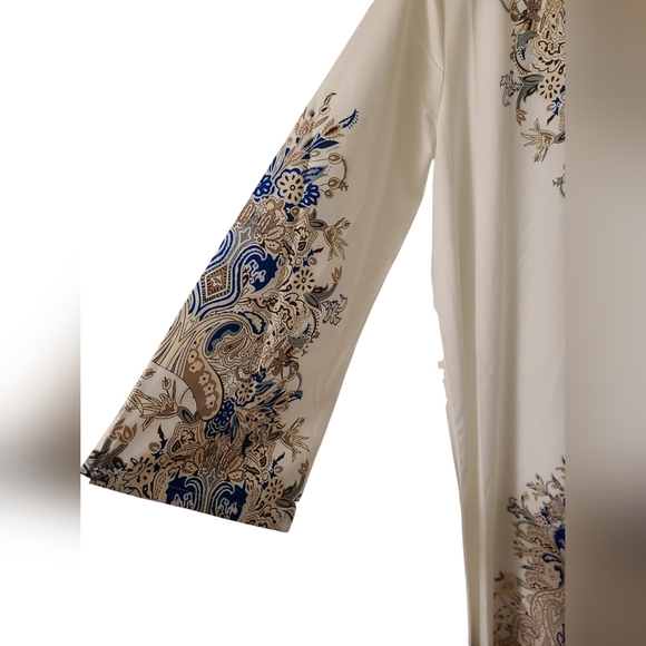 Long-sleeved midi dress, L - Picture 3 of 6